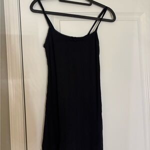 Urban Outfitters Black Mini Dress with Spaghetti Straps